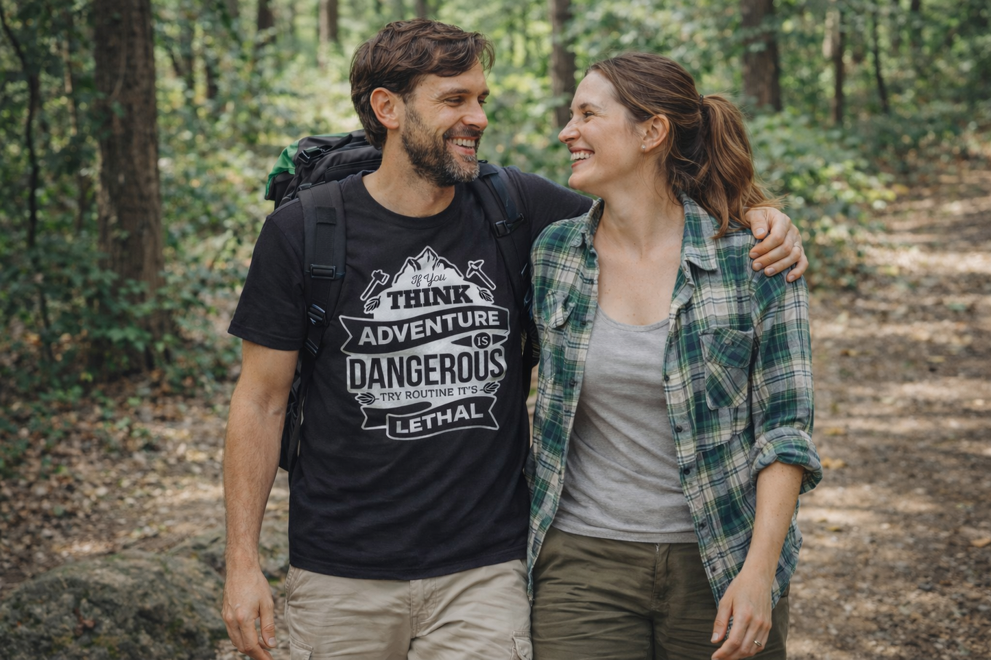 Travel & Hiking Adventure (Unisex T-Shirt)
